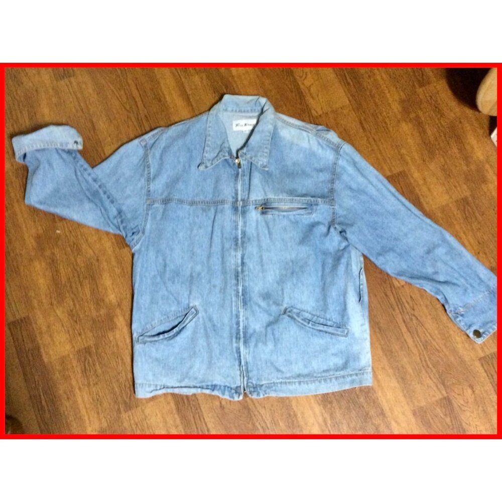 Vtg Jean Jacket, sz M